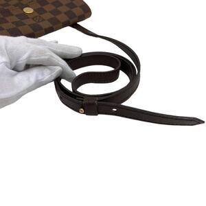 Louis Vuitton Pimlico Damier Shoulder Bag Brown